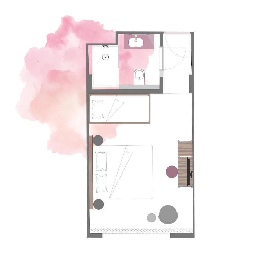Rosa Hotel Ostende Szoba fotó